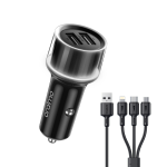 oraimo Highway 15 15.5W Car Charger with 3-in-1 Cable